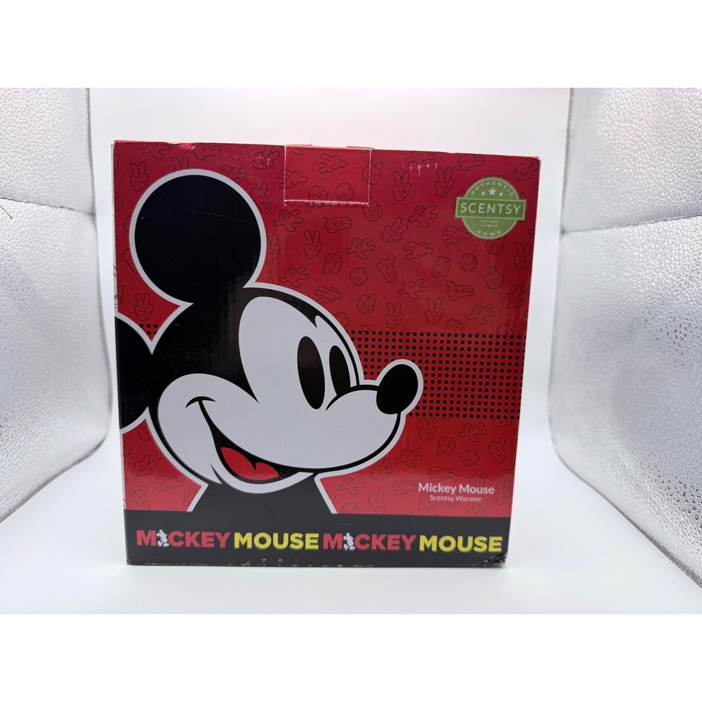 Scentsy Mickey Mouse Wax Warmer Disney Collection Ceramic Fragrance New in Box